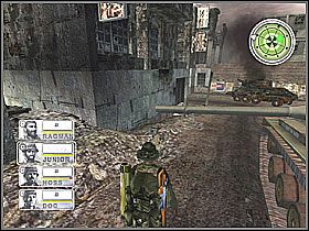 Po chwili napotykamy się na wrogi czołg, który musimy zniszczyć - Misja 12 Bloody Hue [03] - Conflict: Vietnam - poradnik do gry