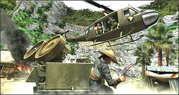 Oto misja, którą w całości pokonamy w powietrzu - Misja 13 Air Mobile [01] - Conflict: Vietnam - poradnik do gry