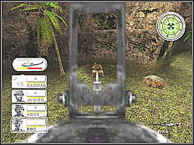 Wlecieliśmy na ostatnią polanę, gdzie znów trzeba puścić wszystko z dymem, czyli zniszczyć znajome cele - Misja 13 Air Mobile [03] - Conflict: Vietnam - poradnik do gry