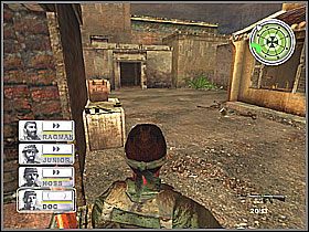 Z tego miejsca będzie można śmiało strzelać do czołgu - Misja 14 The Citadel [02] - Conflict: Vietnam - poradnik do gry