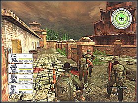 Teraz wędrujemy dalej wzdłuż wysokiego murku - Misja 14 The Citadel [05] - Conflict: Vietnam - poradnik do gry