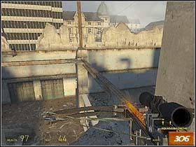 W końcu dostaniesz się na sam szczyt zrujnowanej budowli - Follow Freeman! (5) | Solucja Half-Life 2 - Half-Life 2 - poradnik do gry