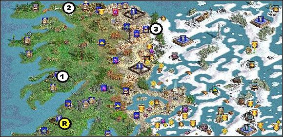Cel: Zdobyć Kapelusz Arcymaga - Misja 2 | Kampania 1 Mistrzowie magii | Heroes IV The Gathering Storm - Heroes of Might & Magic IV: The Gathering Storm - poradnik do gry