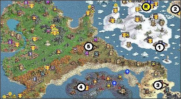 Cel: Pokonać Oreha i zdobyć Anielski Płaszcz - Misja 3 | Kampania 1 Mistrzowie magii | Heroes IV The Gathering Storm - Heroes of Might & Magic IV: The Gathering Storm - poradnik do gry