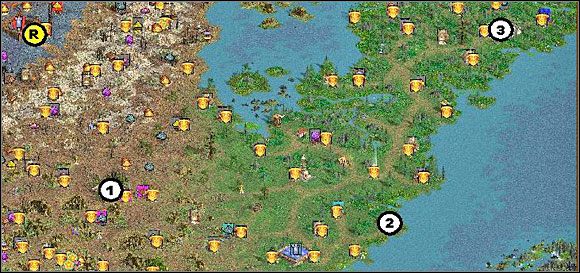 Cel: zdobyć Lodowe Łuski, a potem podbić miasto ze stocznią - Misja 3 | Kampania 2 Magnetyzm przeciwieństw | Heroes IV The Gathering Storm - Heroes of Might & Magic IV: The Gathering Storm - poradnik do gry