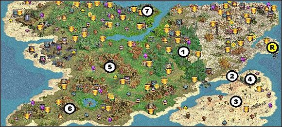 Cel: zdobyć miasto Bliźniacze Sosny - Misja 1 | Kampania 3 Jeszcze jedna opowieść barda - Heroes of Might & Magic IV: The Gathering Storm - poradnik do gry