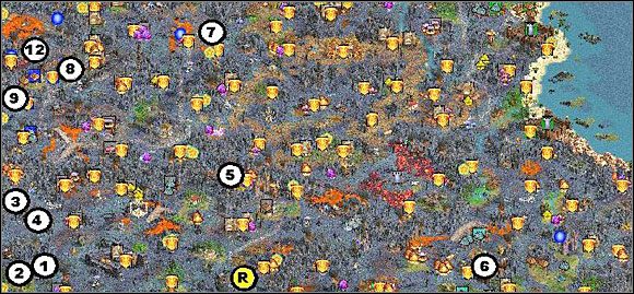 1 - Misja 3 | Kampania 4 Mocniejszy górą | Heroes IV The Gathering Storm - Heroes of Might & Magic IV: The Gathering Storm - poradnik do gry