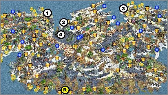 Cel: pokonać Hexisa w ciągu czterech miesięcy - Misja 3 | Kampania 6 Burzowe chmury | Heroes IV The Gathering Storm - Heroes of Might & Magic IV: The Gathering Storm - poradnik do gry