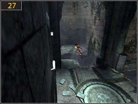 3 - Zrujnowana forteca - Wejście do fortecy - teraźniejszość | Zrujnowana forteca, Pierwsze kroki w przeszłość - Prince of Persia: Dusza Wojownika - poradnik do gry