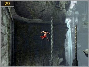 4 - Zrujnowana forteca - Wejście do fortecy - teraźniejszość | Zrujnowana forteca, Pierwsze kroki w przeszłość - Prince of Persia: Dusza Wojownika - poradnik do gry