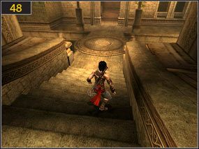 3 - Pierwsze kroki w przeszłości - Wejście do fortecy - przeszłość | Zrujnowana forteca, Pierwsze kroki w przeszłość - Prince of Persia: Dusza Wojownika - poradnik do gry