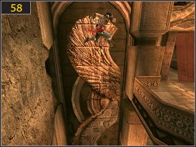 8 - Pierwsze kroki w przeszłości - Wejście do fortecy - przeszłość | Zrujnowana forteca, Pierwsze kroki w przeszłość - Prince of Persia: Dusza Wojownika - poradnik do gry