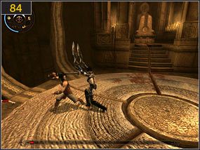 2 - Dama w niebezpieczeństwie - Ołtarz ofiarny - przeszłość | Dama w niebezpieczeństwie, Mroczna dłoń losu - Prince of Persia: Dusza Wojownika - poradnik do gry