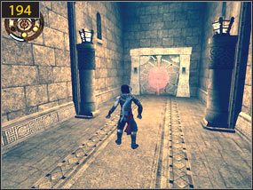 Wracamy do miejsca, gdzie znajduje się dźwignia do zmiany konfiguracji ułożenia skał - Wejście do fortecy - przeszłość (2) | Wieże | Prince of Persia Dusza Wojownika - Prince of Persia: Dusza Wojownika - poradnik do gry