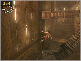 Biegniemy w kierunku otwartej bramy [333] - Pokój aktywacyjny - przeszłość (3) | Trybiki i śrubki | PoP Dusza Wojownika - Prince of Persia: Dusza Wojownika - poradnik do gry