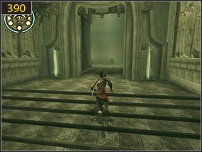 W ogrodzie przestawiamy wszystkie dźwignie, tak [389] aby otworzyła się brama [390] - Ogród - przeszłość | Woda i ogrody | Prince of Persia Dusza Wojownika - Prince of Persia: Dusza Wojownika - poradnik do gry