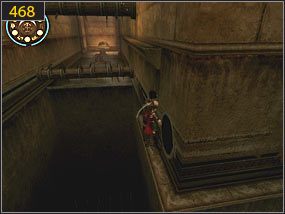 Skaczemy nad przepaścią [467], pokonujemy kilka pułapek [468] i - Wodospady w ogrodzie - przeszłość (3) | Woda i ogrody | PoP Dusza Wojownika - Prince of Persia: Dusza Wojownika - poradnik do gry