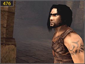 Wykonujemy kilka skoków, w końcu opuszczamy się na dół [475] i trafiamy do dużej sali [476] - Długa droga do domu - Plaża - teraźniejszość | Imperatorka, Długa droga do domu, Przeznaczenie - Prince of Persia: Dusza Wojownika - poradnik do gry