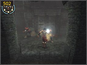 Uzupełniamy życie i zapisujemy grę [501] - Więzienie - teraźniejszość | Tron i maska | Prince of Persia Dusza Wojownika - Prince of Persia: Dusza Wojownika - poradnik do gry