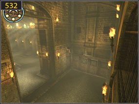 Pokonujemy ją tą samą metodą co wcześniejszego giganta, tyle że wymaga to więcej czasu [531] - Więzienie - przeszłość (2) | Tron i maska | Prince of Persia Dusza Wojownika - Prince of Persia: Dusza Wojownika - poradnik do gry