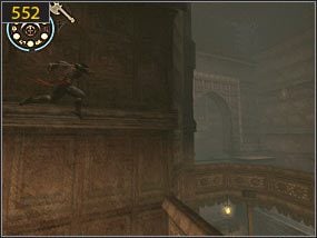 dosięgniemy kolejnych drewnianych belek [551] - Biblioteka - przeszłość (2) | Tron i maska | Prince of Persia Dusza Wojownika - Prince of Persia: Dusza Wojownika - poradnik do gry