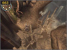 6 - Klif - przeszłość (1) | Ścieżka upiora piasku | Prince of Persia Dusza Wojownika - Prince of Persia: Dusza Wojownika - poradnik do gry