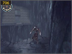 W trakcie pościgu Dahaka popełnia błąd i spada w przepaść [705] - Biblioteka - przeszłość | Lustrzane przeznaczenie | PoP Dusza Wojownika - Prince of Persia: Dusza Wojownika - poradnik do gry