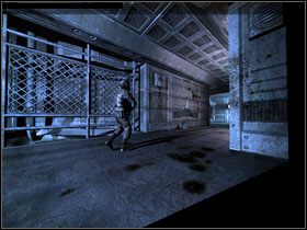 Przy jego zwłokach znajdziesz kartę magnetyczną - 01 - Escape (1) | Solucja | Kroniki Riddicka Ucieczka z Butcher Bay - Kroniki Riddicka: Ucieczka z Butcher Bay - poradnik do gry