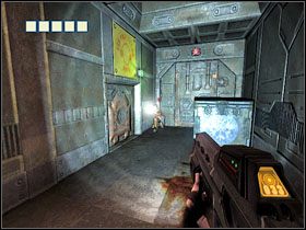 Poza tym na platformie natkniesz się na paczkę papierosów (#13, Game Concept Art 22 ) - 06 - Mainframe (2) | Solucja | Kroniki Riddicka Ucieczka z Butcher Bay - Kroniki Riddicka: Ucieczka z Butcher Bay - poradnik do gry