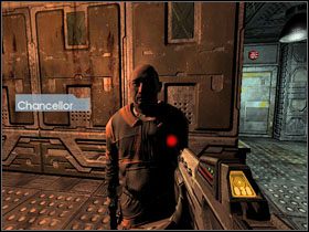 Znajdziesz się w pokoju z dwoma odpoczywającymi strażnikami - 12 - Guard Quarters | Solucja | Kroniki Riddicka Ucieczka z Butcher Bay - Kroniki Riddicka: Ucieczka z Butcher Bay - poradnik do gry