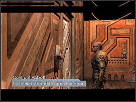 Wróć na główny korytarz i udaj się w drugą stronę - 12 - Guard Quarters | Solucja | Kroniki Riddicka Ucieczka z Butcher Bay - Kroniki Riddicka: Ucieczka z Butcher Bay - poradnik do gry