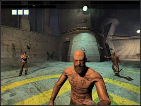 4 - 16 - Recreation Area | Solucja | Kroniki Riddicka Ucieczka z Butcher Bay - Kroniki Riddicka: Ucieczka z Butcher Bay - poradnik do gry