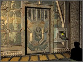 Przejdź przez drzwi, aby znaleźć się w pomieszczeniu z Riotguardem oraz jednym więźniem, Shurikiem - 18 - Work Pass | Solucja | Kroniki Riddicka Ucieczka z Butcher Bay - Kroniki Riddicka: Ucieczka z Butcher Bay - poradnik do gry