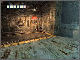 W środku znajdziesz kartridż (NanoMED Cartridge ), a także paczkę papierosów (#34, Movie Set 04, Riddick First Playable 2 ) - 18 - Work Pass | Solucja | Kroniki Riddicka Ucieczka z Butcher Bay - Kroniki Riddicka: Ucieczka z Butcher Bay - poradnik do gry