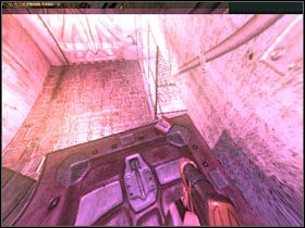 Znajdziesz w nim NanoMED Health Station (dzięki niemu dodasz do swojego stanu zdrowia jeden kwadracik) - 23 - Mining Core (3) | Solucja | Kroniki Riddicka Ucieczka z Butcher Bay - Kroniki Riddicka: Ucieczka z Butcher Bay - poradnik do gry