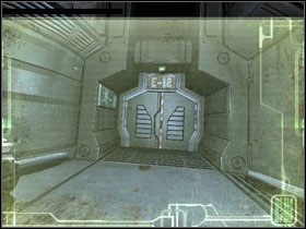 Niebawem znajdziesz się przed drzwiami prowadzącymi do sektoru E-12 - 24 - Security Research 1 | Solucja | Kroniki Riddicka Ucieczka z Butcher Bay - Kroniki Riddicka: Ucieczka z Butcher Bay - poradnik do gry