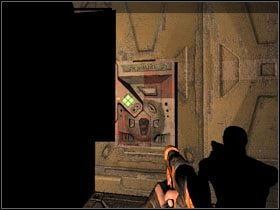 W pomieszczeniu obok znajdziesz pracownika - 27 - Contain Router (2) | Solucja | Kroniki Riddicka Ucieczka z Butcher Bay - Kroniki Riddicka: Ucieczka z Butcher Bay - poradnik do gry