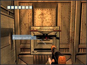 Pójdź w tamtą stroną i zejdź po pobliskiej drabince - 27 - Contain Router (3) | Solucja | Kroniki Riddicka Ucieczka z Butcher Bay - Kroniki Riddicka: Ucieczka z Butcher Bay - poradnik do gry