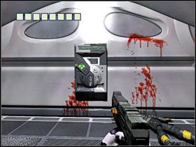 Znajdziesz się na korytarzu ze strażnikiem - 36 - Facility Control (1) | Solucja | Kroniki Riddicka Ucieczka z Butcher Bay - Kroniki Riddicka: Ucieczka z Butcher Bay - poradnik do gry