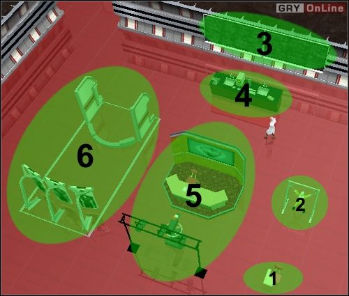 [1] School Desk (Szkone biurko) - koszt: 5000 $, energia: 0, gorąco: 1 - Evil Genius: Sala treningowa (Training Room) - koszt, porady - Evil Genius - poradnik do gry