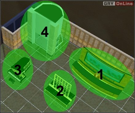 [1] Lobby Counter (Recepcja) - koszt: 5000 $, energia: 0, gorąco: 0 - Evil Genius: Hotel - Hol (Lobby) - koszt, porady - Evil Genius - poradnik do gry