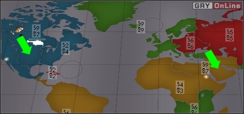 Zostaw 5-10 robotników w bazie na wyspie, natomiast resztę wyślij do wskazanych przez strzałki regionów - Evil Genius: Evil Intentions 2, Wyspa 1 Rozdział 1 solucja - Evil Genius - poradnik do gry