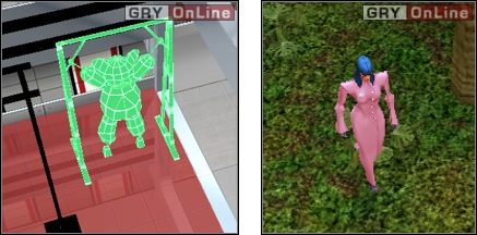 Lewy obrazek powyżej przedstawia miejsce, gdzie miś może być ustawiony - Evil Genius: Engine Construction, Wyspa 2 Rozdział 8 solucja - Evil Genius - poradnik do gry