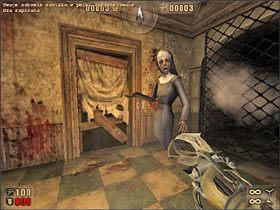 Po krótkiej wymianie uprzejmości kontynuujemy naszą wycieczkę - 6.1 Sierociniec cz.2 | Painkiller Battle Out of Hell - Painkiller: Battle Out of Hell - poradnik do gry