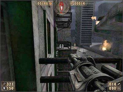 Ten sekret może być dość upierdliwy i nawet niebezpieczny (jesteśmy dość wysoko) (2) - 6.5 Wymarłe Miasto cz.3 | Painkiller Battle Out of Hell - Painkiller: Battle Out of Hell - poradnik do gry