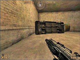 Już pierwsze piętro dostarcza nam ciekawych wrażeń estetycznych, a parkingowi są bardziej żywotni niż umarlaki poznane uprzednio - 6.5 Wymarłe Miasto cz.3 | Painkiller Battle Out of Hell - Painkiller: Battle Out of Hell - poradnik do gry