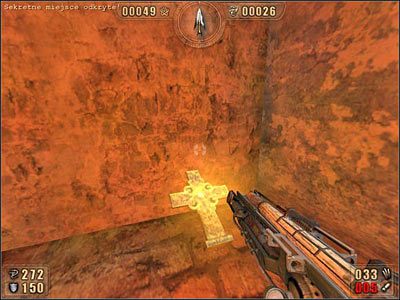 Pierwszy sekret (1) w etapie mamy już odnaleziony - 6.6 Leningrad cz.1 | Painkiller Battle Out of Hell - Painkiller: Battle Out of Hell - poradnik do gry