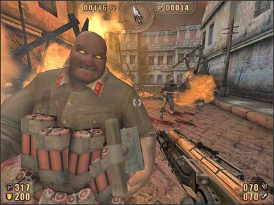 Najbardziej denerwujące, że ci wrogowie są dość twardzi - 6.6 Leningrad cz.3 | Painkiller Battle Out of Hell - Painkiller: Battle Out of Hell - poradnik do gry