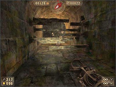 Te wysuwające się ze ścian belki nie są jednak zbyt trudne do przebycia - 6.7 Koloseum cz.3 | Painkiller Battle Out of Hell - Painkiller: Battle Out of Hell - poradnik do gry