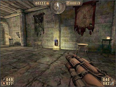 i podnosi się krata blokująca dostęp do drugiego - 6.7 Koloseum cz.6 | Painkiller Battle Out of Hell - Painkiller: Battle Out of Hell - poradnik do gry